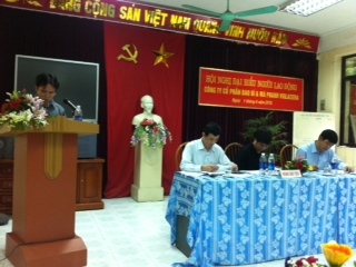 Công ty CP Bao bì và Má Phanh Viglacera tổ chức Hội nghị người lao động năm 2013